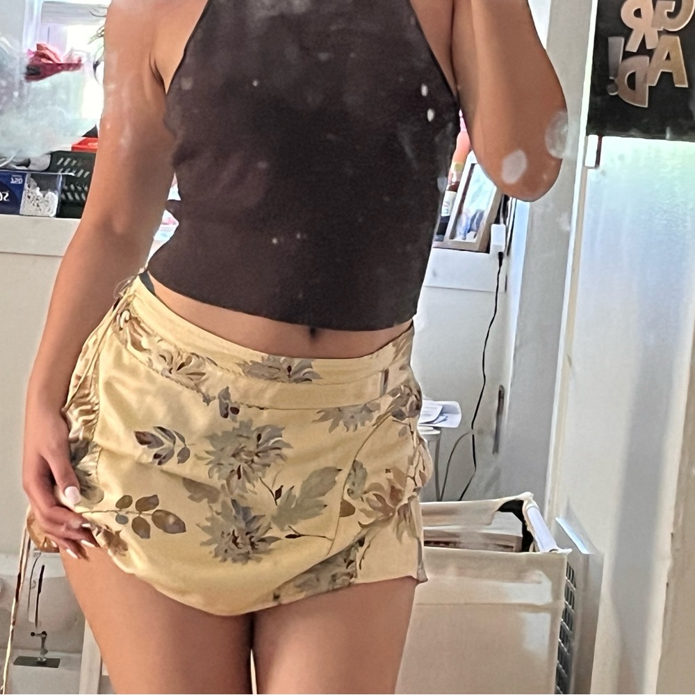 Abercrombie and fitch 2000s silk skirt